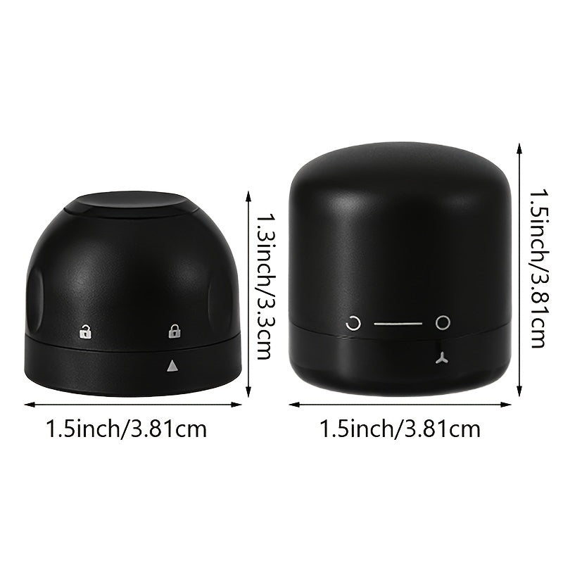 Wine and Champagne Bottle Stoppers in Black with Single Wine Stopper, Two-Pack, Ten-Pack and Set Options for Compatible Bottle Storage and Home Entertaining