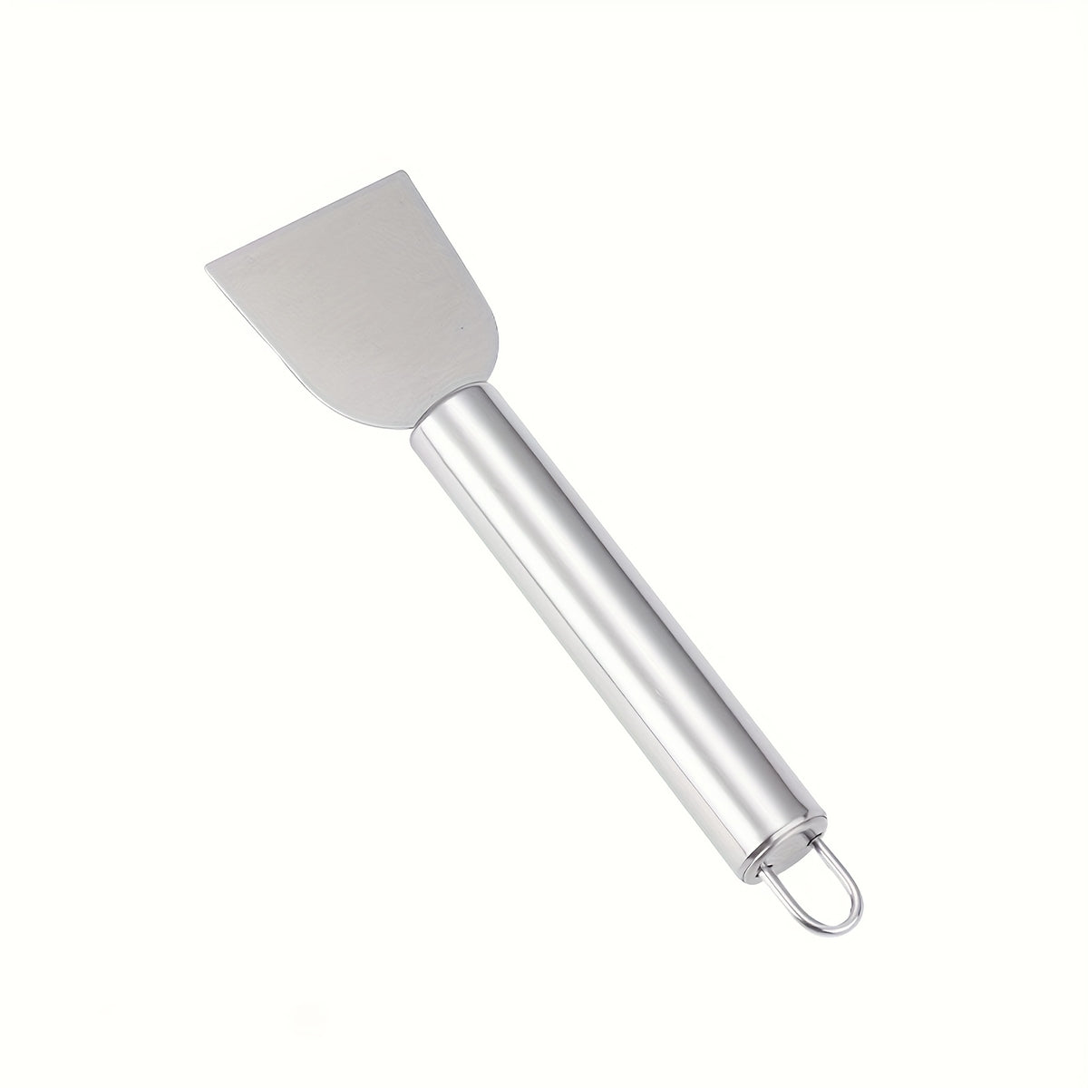 Stainless Steel Cleaning Scraper, Single Handheld Grime Removal Tool for Stubborn Residue and Grease on Compatible Household Surfaces During Routine Cleaning