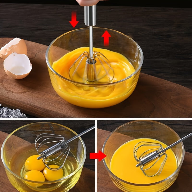 Handheld Cream and Egg Mixer for Home Baking and Cooking, Single Large Kitchen Mixing Tool for Everyday Ingredient Preparation and Homemade Recipe Routines
