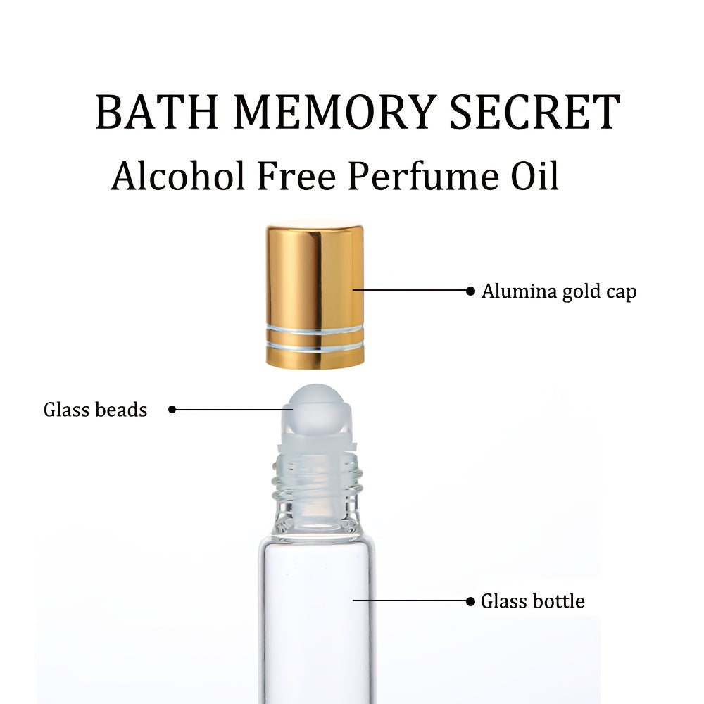 Vanilla Musk Perfume Oil for Women, Red Opium Scent Selection with Listed 15% Concentration and Alcohol-Free Floral Fragrance for Everyday Personal Wear