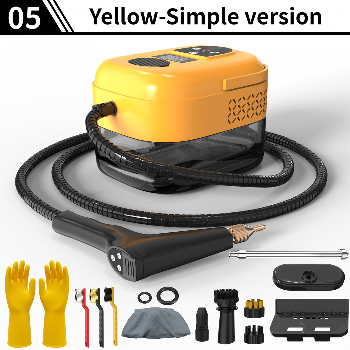 Portable Steam Cleaning Machine with Seven Named Model Options, Handheld Household Cleaner for Compatible Kitchen Surfaces, Sofa Fabrics and Carpet Care