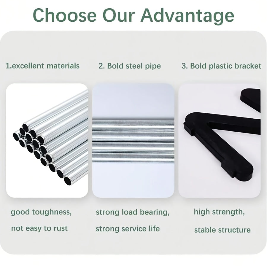 Z-Shaped Shoe Rack with Listed Four-Tier Design and Tool-Free Assembly, Metal Tubes and Plastic Connectors in Five Color and Model Options for Dorm Storage