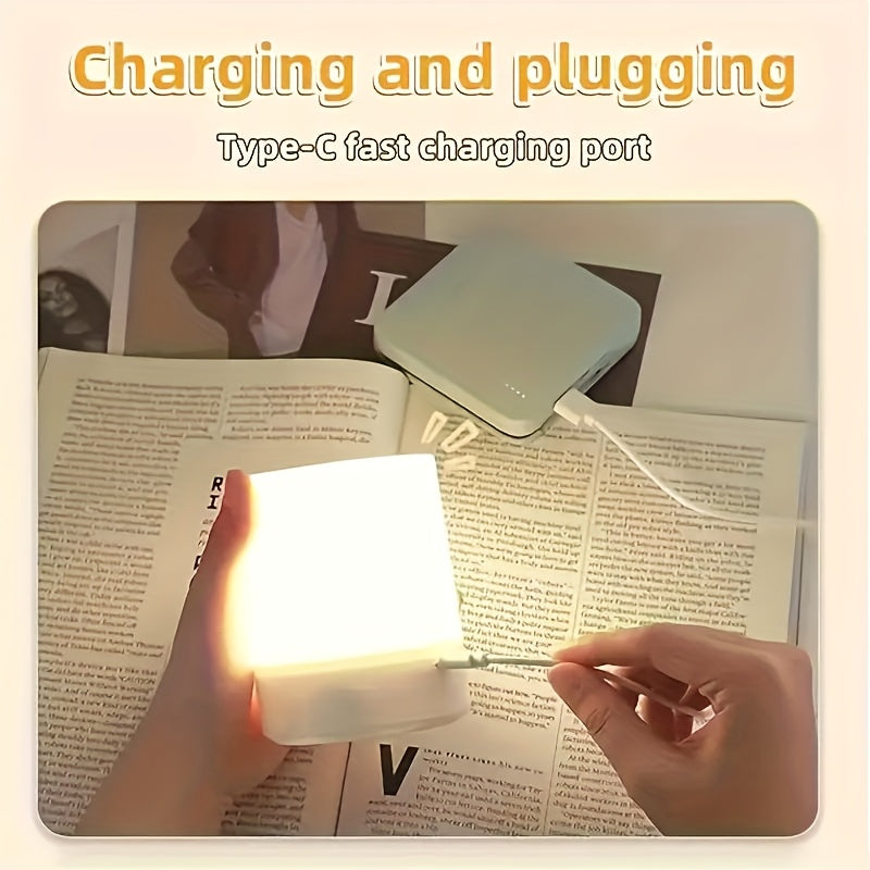 Rechargeable Touch Bedside Lamp with 800mAh Battery, Dimmable LED and White, Warm or Neutral Light Modes for Bedroom, Living Room and Office Desk Decor