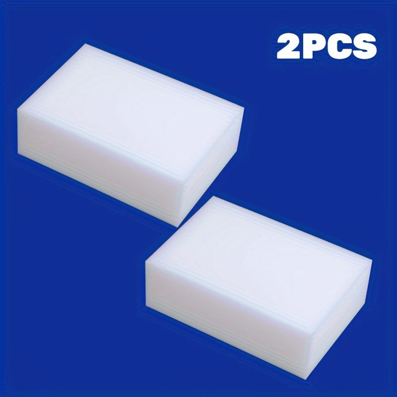Melamine Sponge Eraser Pads in 2, 6 or 12 Piece Packs, Household Foam Scrubbers for Compatible Kitchen Sinks, Bathroom Fixtures, Floors and Walls