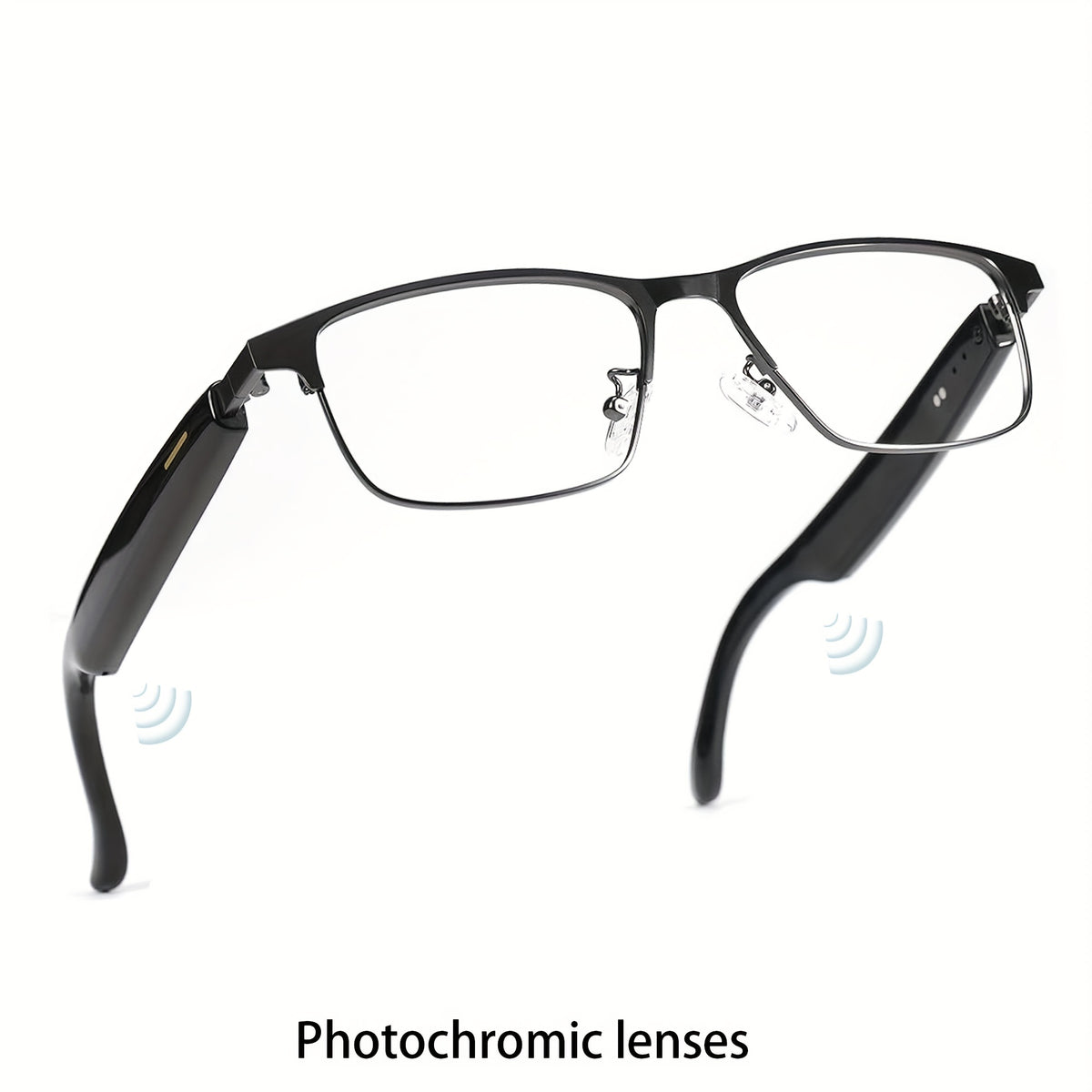 Audio Translation Glasses with Listed 160-Language Translation, GPT Chat, Music and Calls, Photochromic, Color-Changing and Anti-Blue Light Lens Options