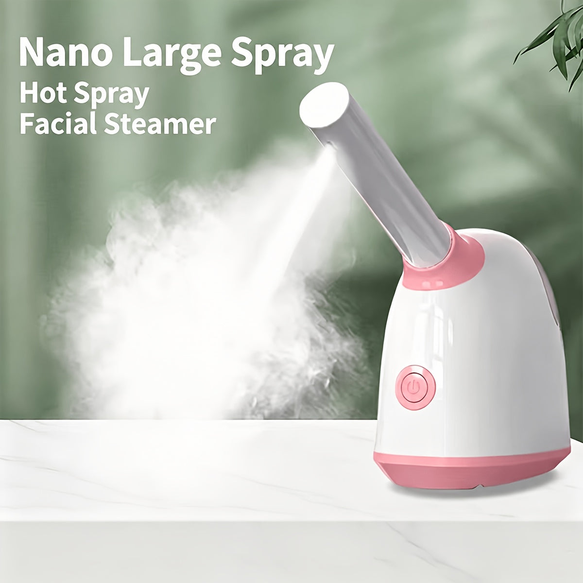 At-Home Facial Steamer Options for Personal Skin Care, Portable, Upgraded and Flagship Models with Listed Rotatable Arm and Accessory References