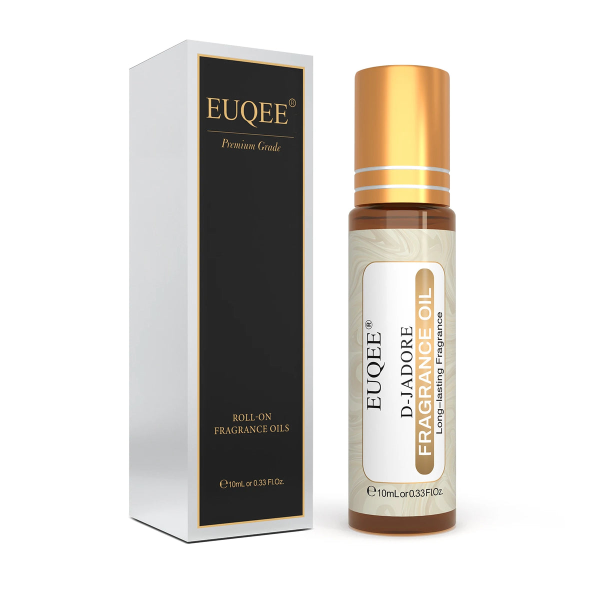 EUQEE Fragrance Oil 10ml with Gift Box, Single Scent Bottle in 36 Options Including Clean Cotton, White Musk, Strawberry, Mango and Coconut Vanilla