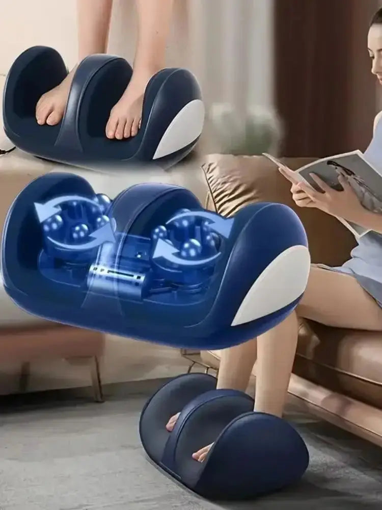 Electric Foot and Leg Massager with EU Plug, Ivory or MULTI Options and Listed Warm-Sole Reference for Instruction-Guided At-Home Personal Massage Routines
