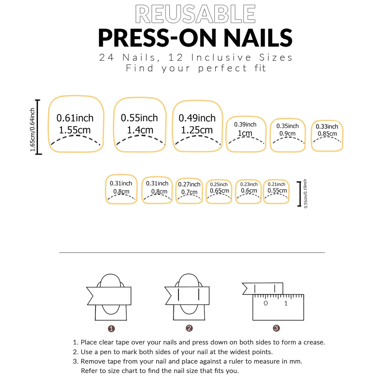 Glossy Fake Toenails with Listed 48-Piece Full-Cover Design, French-Inspired Nail Styling in Nine Color Options for Women's At-Home Pedicure and Vacation Looks