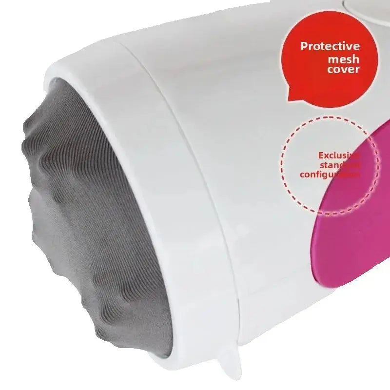 Electric Roller Body Massager in White with 3D Kneading Wheel Design, ABS and Silicone Construction for Adult At-Home Personal Care Routines