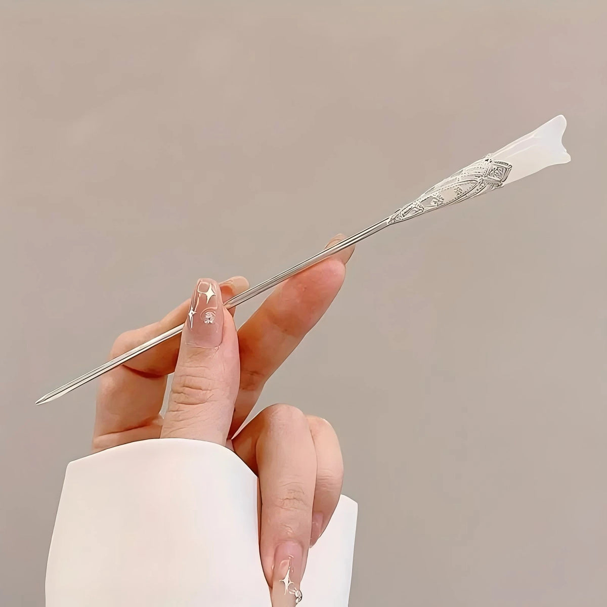 Tassel Hair Stick for Women, Chinese-Style Floral Alloy Hairpin with Single and 6-Piece Options for Buns, Wedding Updos and Everyday Hairstyles