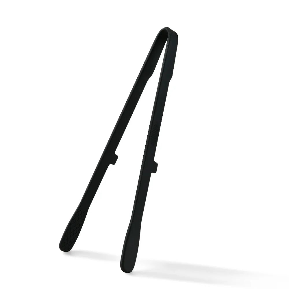 Silicone Kitchen Tongs with Wide-Tooth Grip and Extended Handle, Listed 26.5cm Serving Clip for Bread, Toast, Salad and Noodles with Color or 6PCS Options