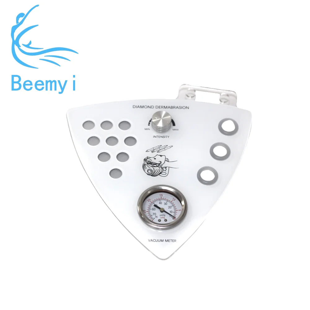 Diamond Microdermabrasion Machine for Adult Facial Care, 3-in-1 Beauty Device with Listed 65–68 cmHg Vacuum and US, UK or AU Option Labels