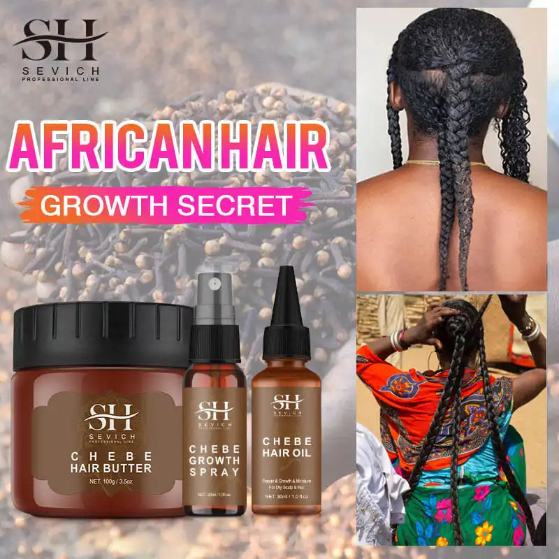 Chebe Hair Care Products with Oil, Spray, Powder-Labeled and Hair Mask Options, 10ml or 30ml Spray and 100g Mask Selections for Cosmetic Hair Routines