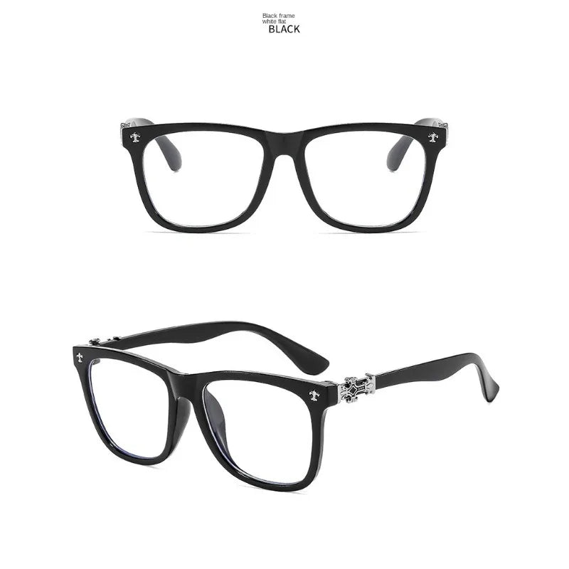 Square Eyeglass Frames for Women and Men with Vintage-Inspired Styling, Seven Coded Fashion Eyewear Options for Everyday Wardrobe and Outfit Coordination
