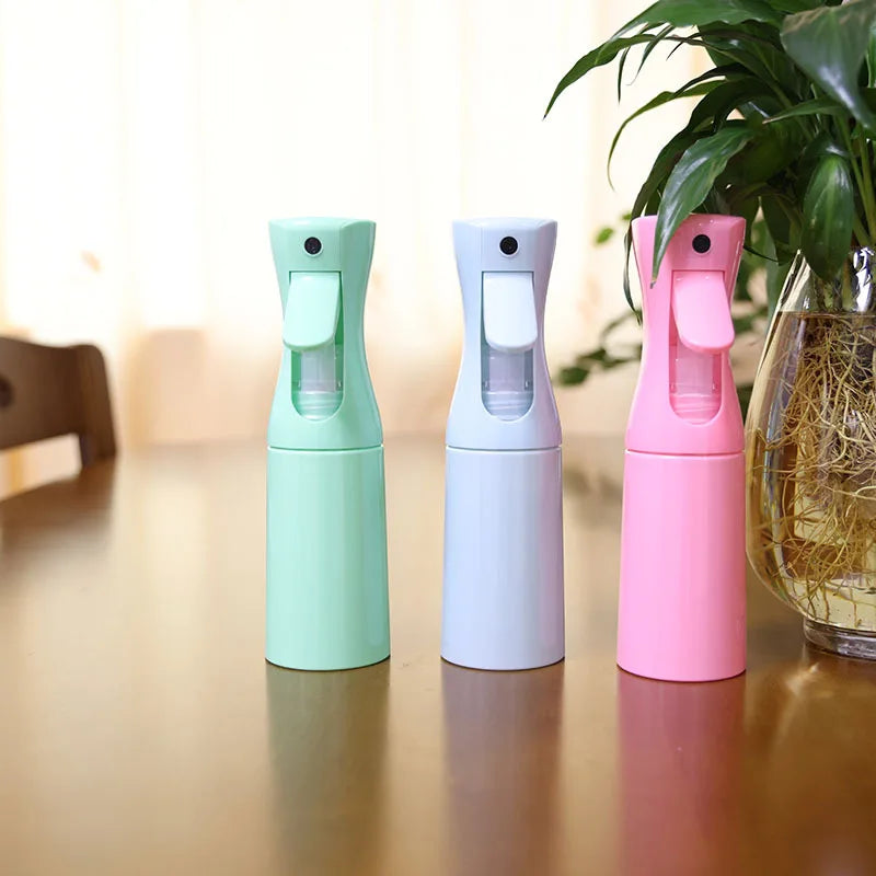 Fine Mist Hair Spray Bottle with Refillable Continuous Spray Design, 200ml, 300ml and 500ml Options for Salon Styling, Daily Hair Dampening and Garden Use