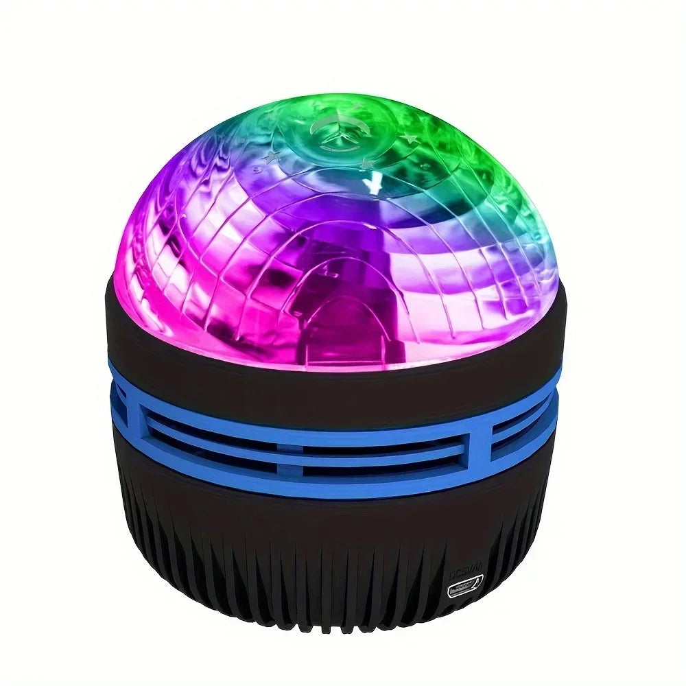 USB Galaxy Projector Light with Starry Sky, Aurora, Water Wave or Crystal Style Options, Decorative Bedroom and Party Lighting with Select Remote Versions