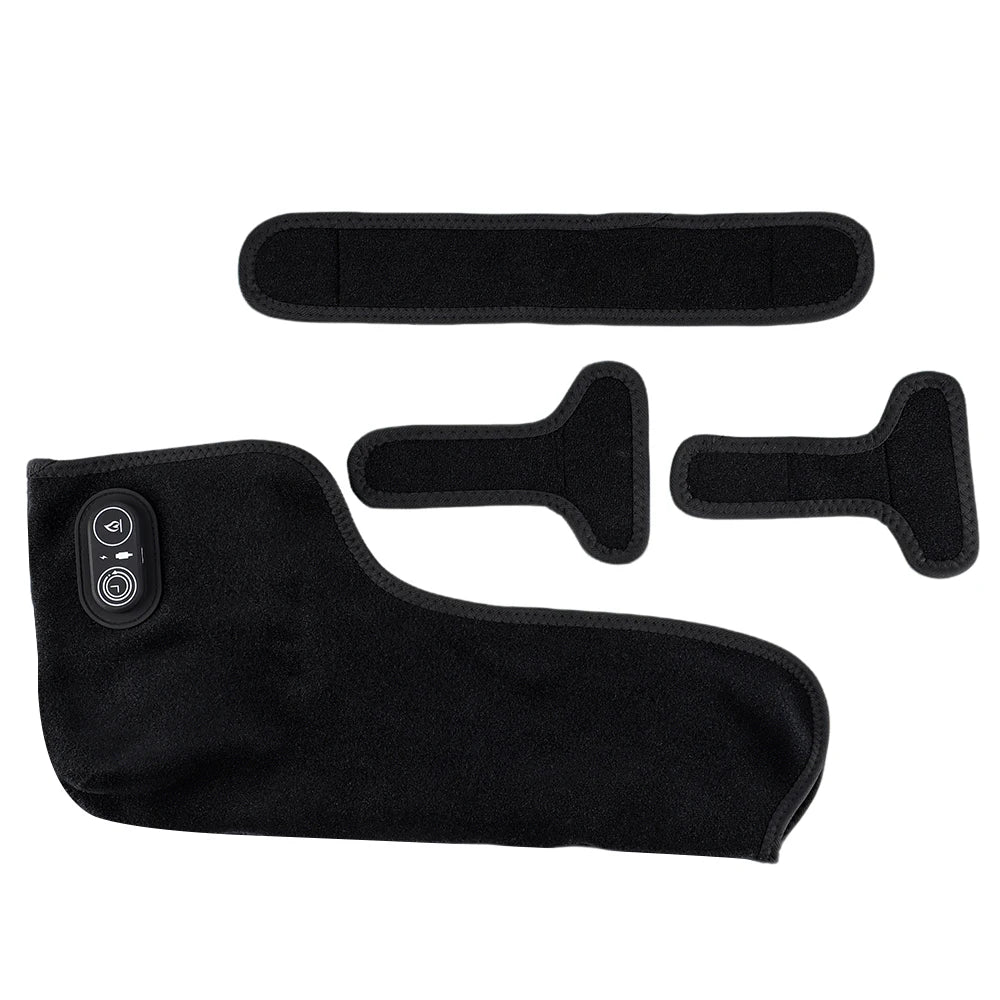 Wearable Red Light Heating Wrap Options for Wrist, Neck, Ankle and Hip, Adjustable Warmth with Model-Specific LED, Vibration and Power Features