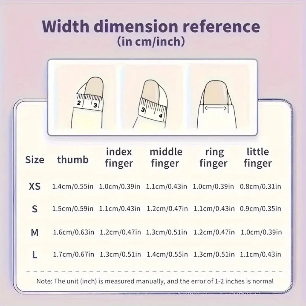 Black and White Press-On Nails with Rabbit and Bow Decorations, 10-Piece Gothic Minimalist False Nail Set in SJ116 XS, S or M Options for Daily and Party Looks