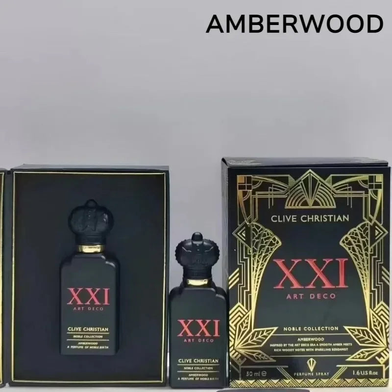Amber and Floral Perfume Selection, Listed 50ml Eau de Parfum with Blonde Amber, Amberwood, Numbered and Other Named Options for Personal Wear and Fragrance Gifts