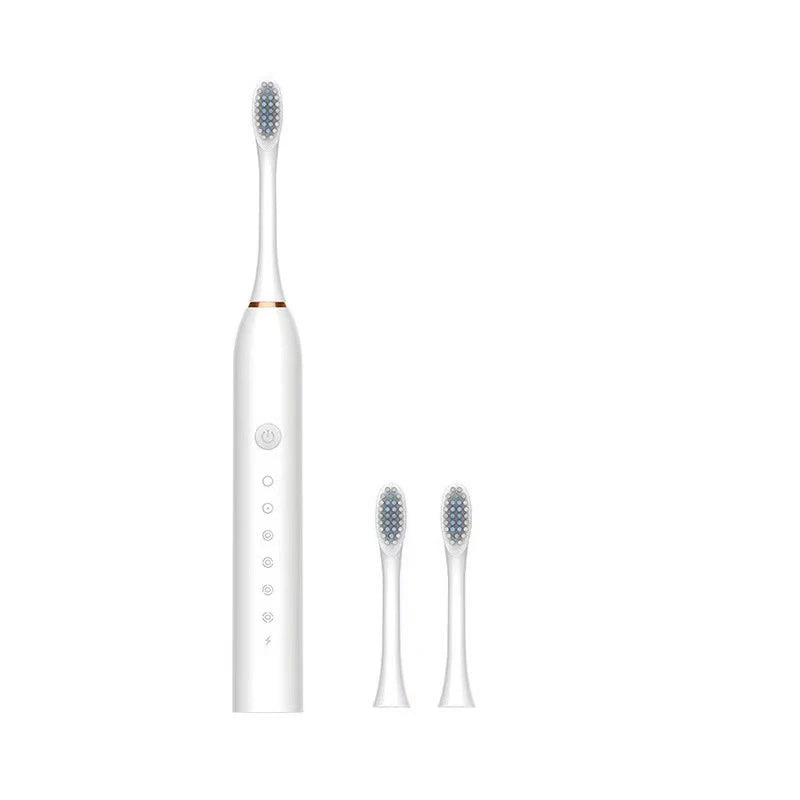 X3 Sonic Electric Toothbrush for Adults, USB Rechargeable Six-Mode Oral Care Brush with Two-Minute Brushing Cycle and 30-Second Zone Reminders