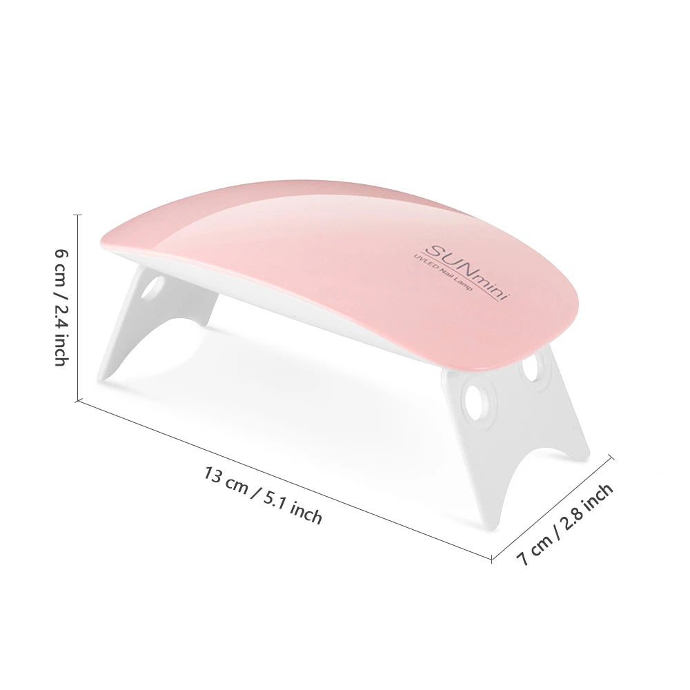 LINMANDA USB Nail Drill and Lamp Kit with Electric Polish File and UV LED Curing References, Seven Numbered Set Options for Adult Gel and Acrylic Nail Art