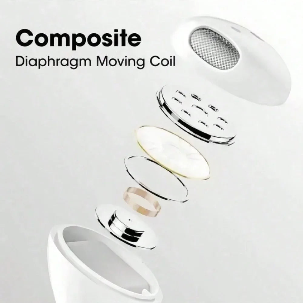 Touch Control Bluetooth Earphones with Microphone and Charging Case, TWS Wireless Earbuds in White or Black for Smartphone Music and Hands-Free Calls