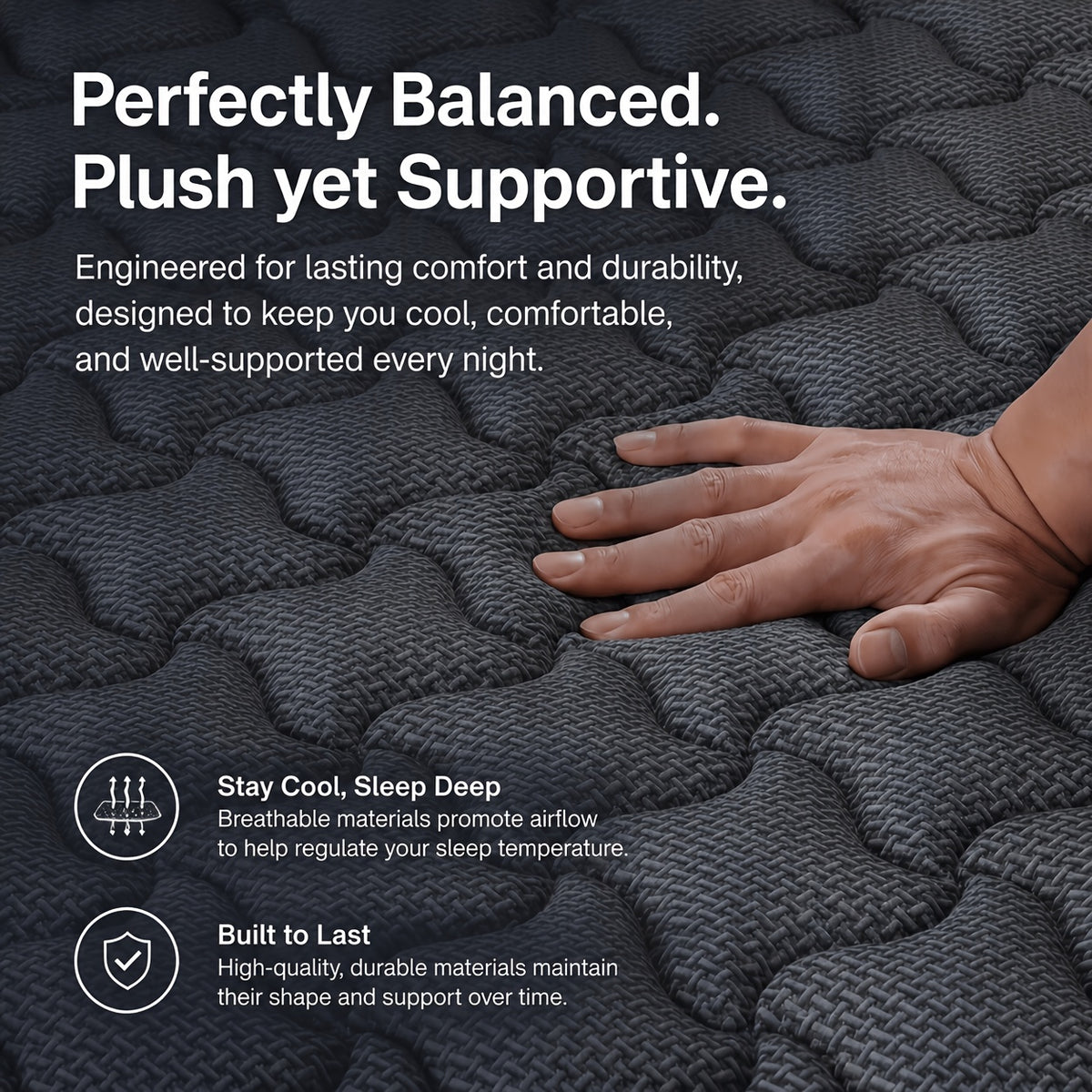 European Top Gel Memory Foam Mattress with Listed Medium Firm Feel, 8, 10, 12 and 14-Inch Model Options in Twin, Full, Queen and King Sizes