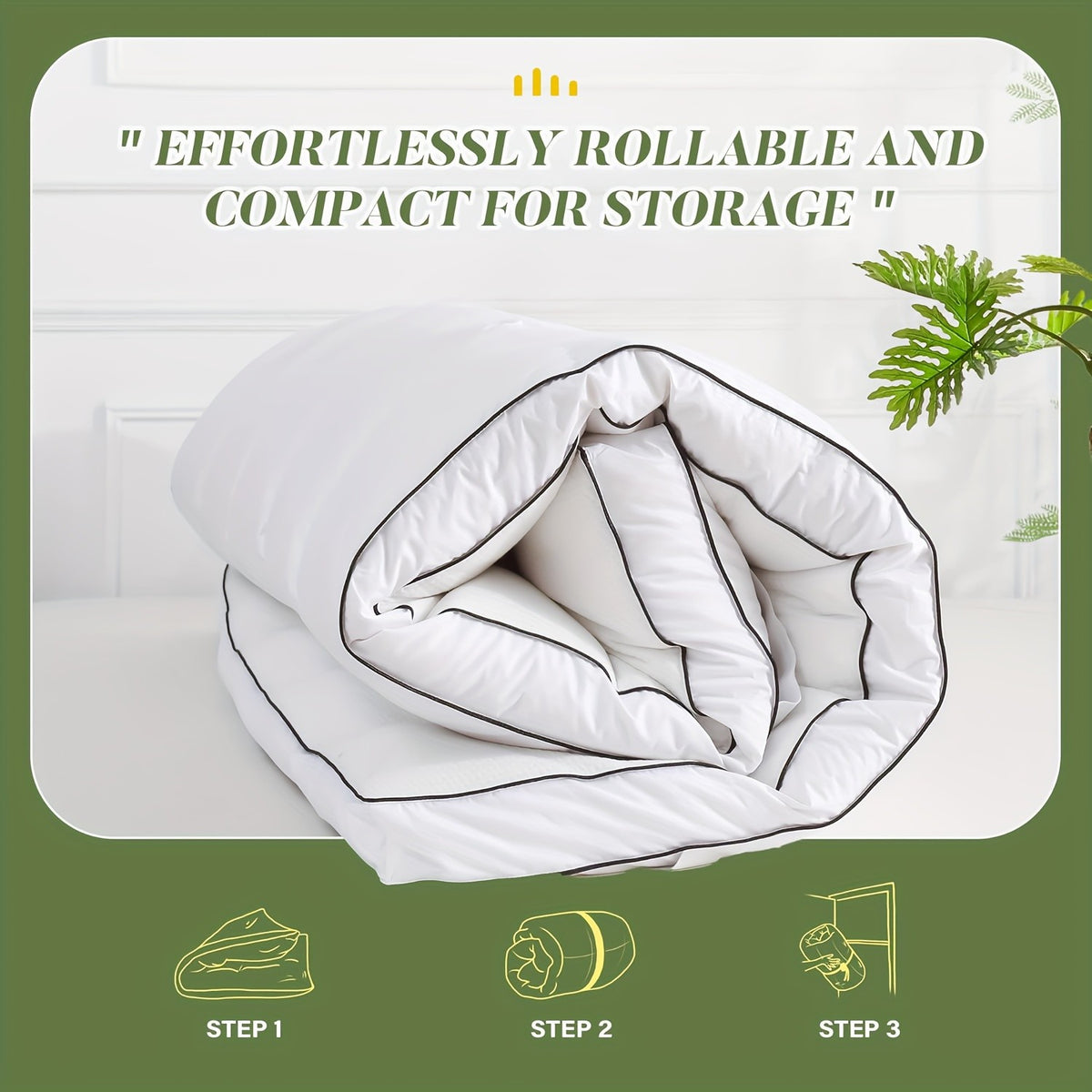 Filled Mattress Topper with Mesh Structure and Listed 1200 GSM, Twin, Full, Queen or King Bedding Layer with Standard, Upgraded and Random Color Options