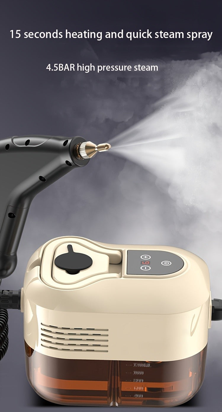 Portable Steam Cleaning Machine with Seven Named Model Options, Handheld Household Cleaner for Compatible Kitchen Surfaces, Sofa Fabrics and Carpet Care