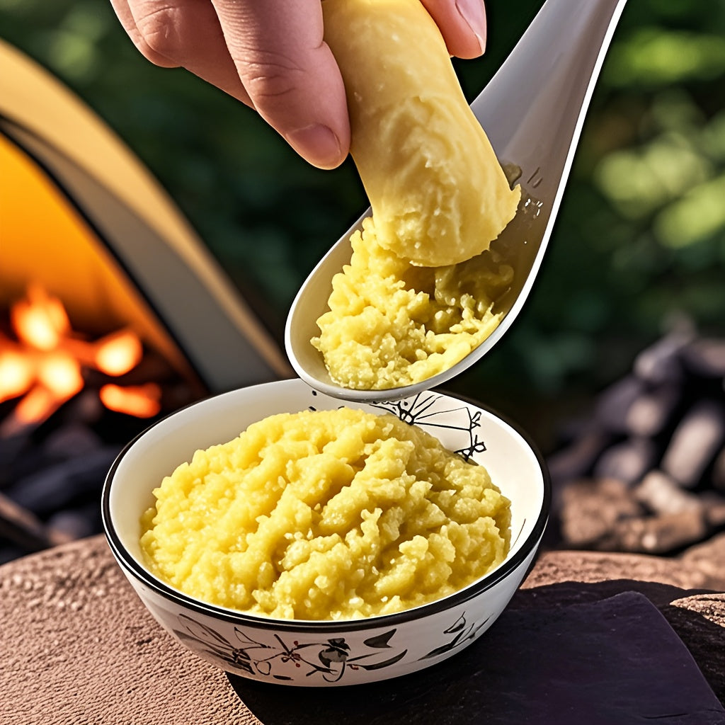 Ginger Grater Spoon, One-Piece Stainless Steel Manual Garlic Masher and Ginger Preparation Tool for Homemade Sauces, Dressings and Everyday Cooking