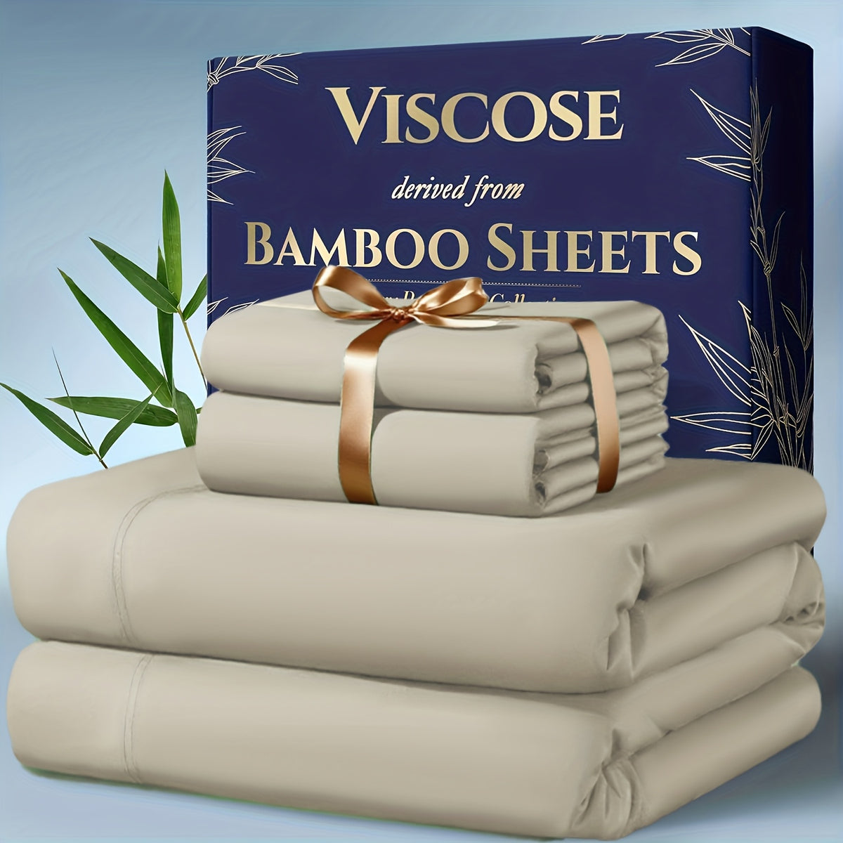 Three or Four Piece Bedding Sheet Set with Listed Extra Deep Pockets, Twelve Color Options and Twin, Full, Queen or King Sizes for Bedrooms and Guest Rooms