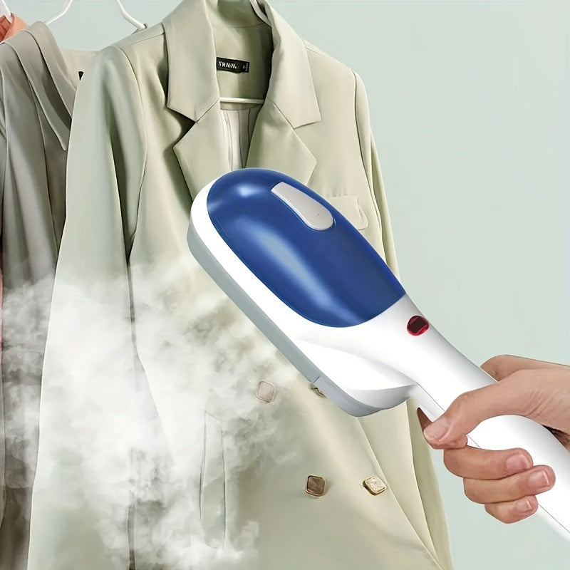 Handheld Steam Wrinkle Remover 25-Second Heat, Portable Garment Steam Iron with Horizontal and Vertical Steam, Dry Ironing Capability, Lightweight Clothes Steamer for Home, Office, Dorm and Travel, Fast Morning Refresh