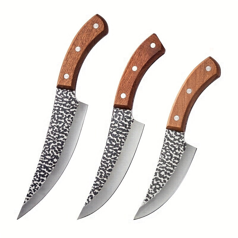 Hammered Boning Knife for Home Cooking, Forged Kitchen Cutlery with Listed 6-Inch Option for Meat Preparation and Practical Cook Gift Ideas