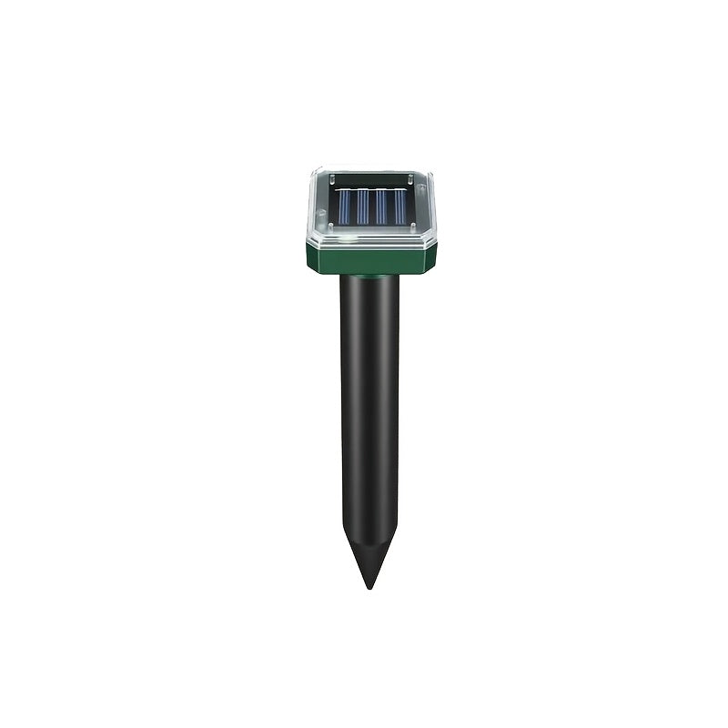 Solar Garden Rodent Repeller with Listed Sound and Vibration Functions, Outdoor Yard Deterrent in Round, Hexagonal and Multi-Pack Options for Lawn Care