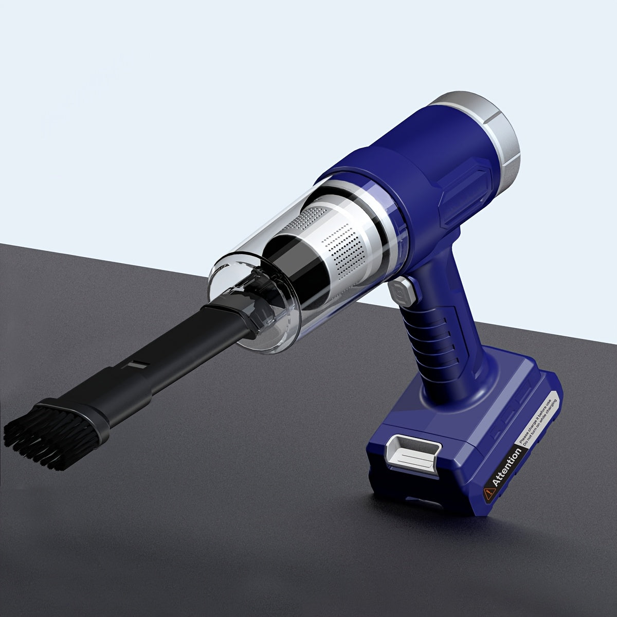 Cordless Handheld Vacuum Cleaner for Household Cleanup, 701 Wireless Model in Blue Silvery, Blue Yellow or Blue Orange Color Options for Everyday Home Cleaning