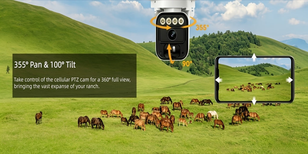 Cellular Solar Security Camera with Listed 4G LTE, 2K Imaging, Spotlight Siren and AI Detection, One-Piece No-WiFi Option with SD and Cloud Storage References