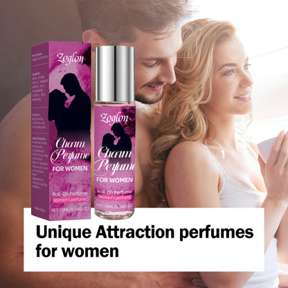 Roll-On Perfume for Women, 10ml Alcohol-Free Fragrance with Pear, Jasmine and Vanilla Notes, Floral Fruity Rollerball for Everyday Wear and Gifts