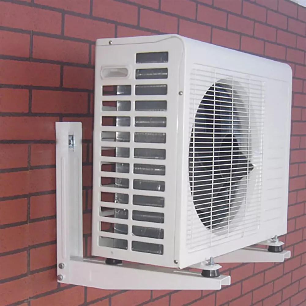 Heavy Duty Mini Split Wall Mount Bracket, Outdoor Air Conditioner and Heat Pump Wall Bracket for 9000-18000 BTU Ductless AC and Heating Systems, Rust-Resistant Steel Support for Safe Mounting and Easy Installation