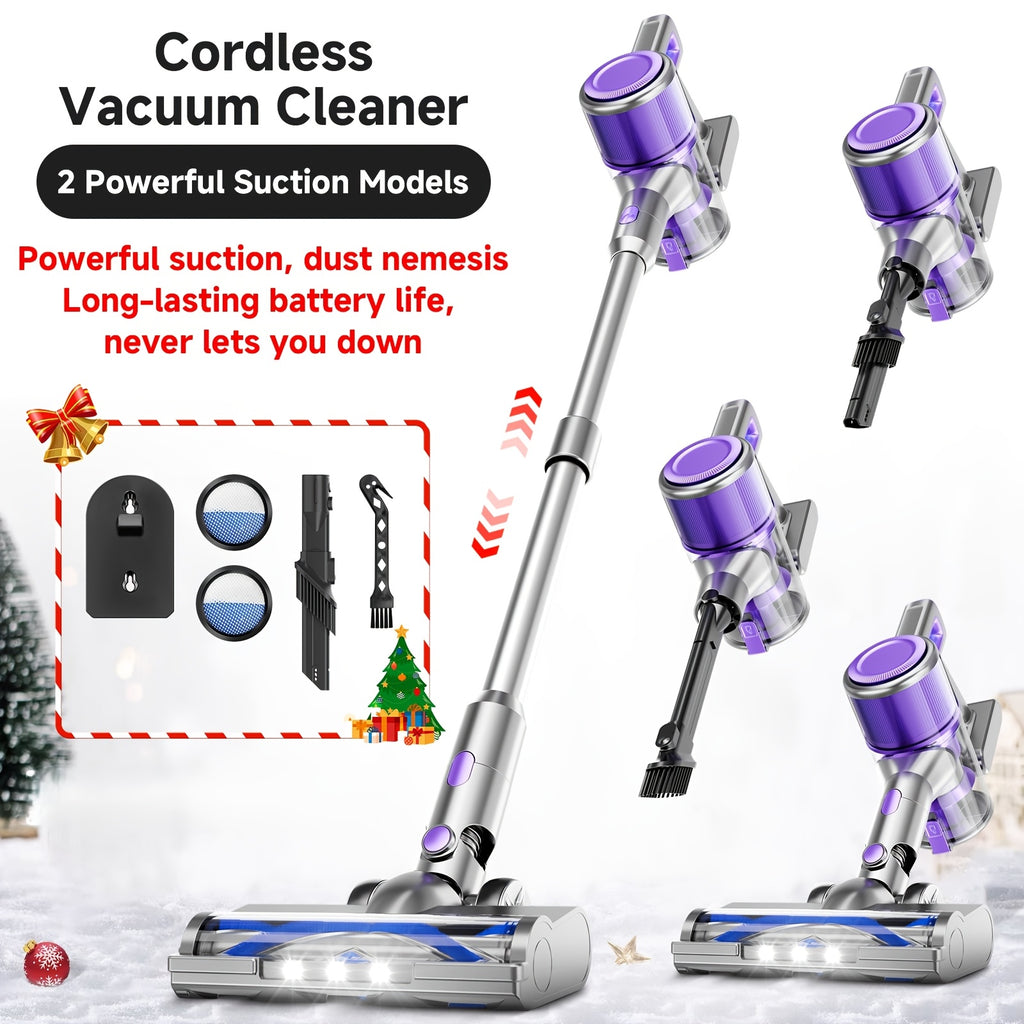 Handheld Vacuum Cleaner Cordless with 70KPa Max Suction, Brushless Motor, 45 Min Runtime, Corded & Cordless Modes, Lightweight for Pet Hair, Carpet, Hard Floor & Car