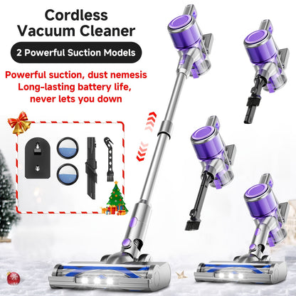 Handheld Vacuum Cleaner Cordless with 70KPa Max Suction, Brushless Motor, 45 Min Runtime, Corded & Cordless Modes, Lightweight for Pet Hair, Carpet, Hard Floor & Car