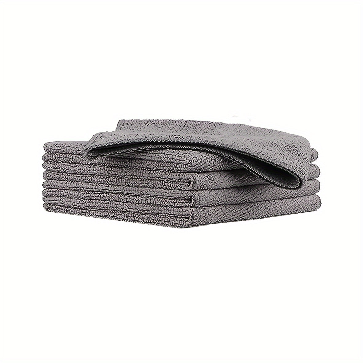 Dishwashing Cloths in Microfiber, Five-Piece Household Cleaning Towel Pack for Compatible Kitchen Surfaces, Bathroom Wiping and Everyday Cleanup