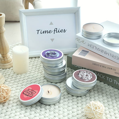 Aluminum Tins with Screw Lids, Round Refillable Metal Storage Containers in 45-Pack 4oz or 60-Pack 2oz Options for Craft and Sewing Supply Organization