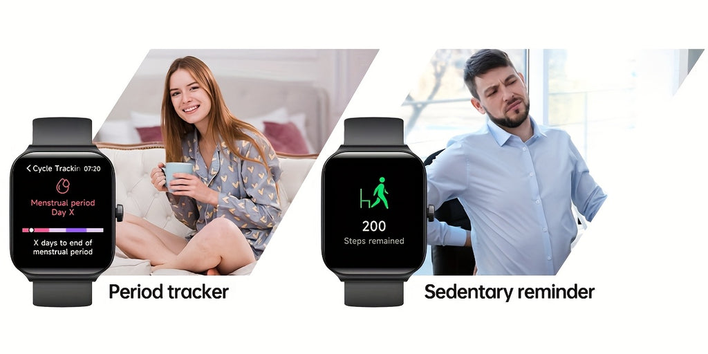 1.95 Inch Smart Watch with Alexa Built-in, Wireless Call Smartwatch with 100+ Sport Modes, Fitness Activity Tracker & Pedometer, for iPhone & Android, HD Touch Screen, Birthday & Mother's Day Gift