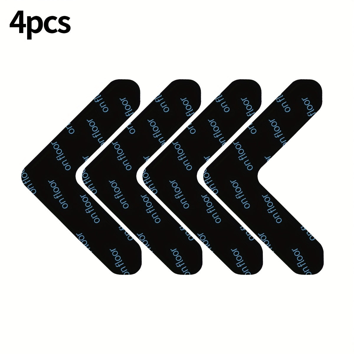 Rug Corner Grippers with Reusable Washable Design, Area Rug Tape in 4, 8, 20 or 30-Piece Packs to Help Hold Compatible Rugs in Place and Flatten Curled Corners