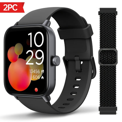 Sports Tracking Smartwatch by FAWEIO for Men and Women, 1.8-Inch Display with Call Answering and Making, 100+ Sports Modes and Pedometer for iPhone and Android