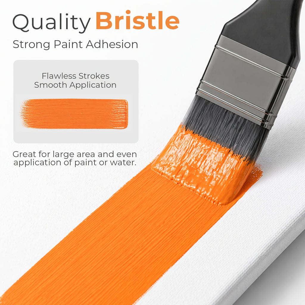 Cloth Roll Paint Brush Set, Listed 36-Piece Art Kit with Box and Palette Knife in Golden, Silvery or Wooden Options for Acrylic, Oil, Watercolor and Gouache
