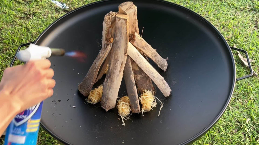 Campfire Fire Starters for Charcoal Grills, Fire Pits and Wood Stoves, Natural Firelighter Packs with 24, 60 Get 72 or 144-Piece Selection Options