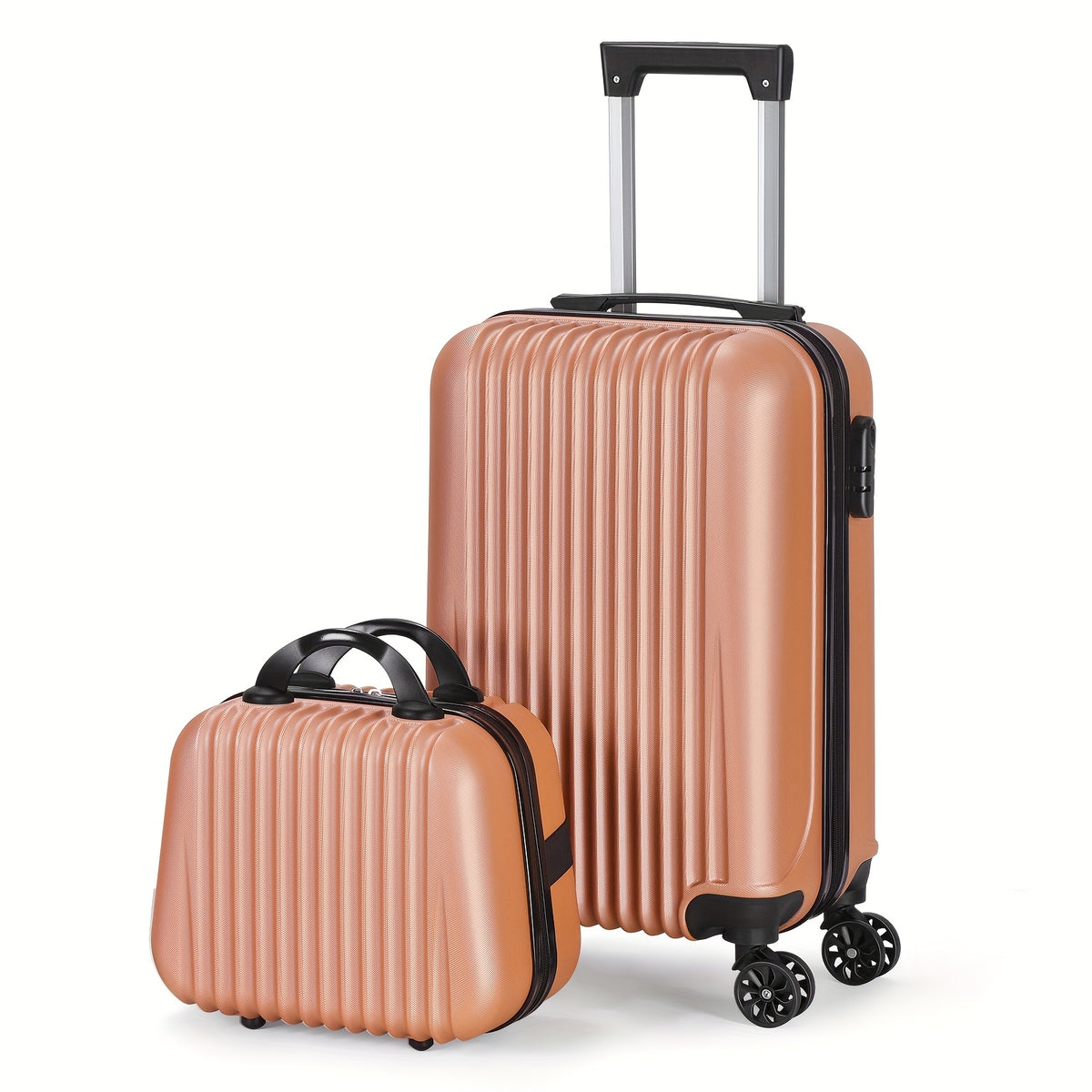 Two-Piece Travel Luggage with Hardside Spinner Suitcase References, Eight Variant Choices and Selected 20-Inch Case Plus Backpack Options for Trip Packing