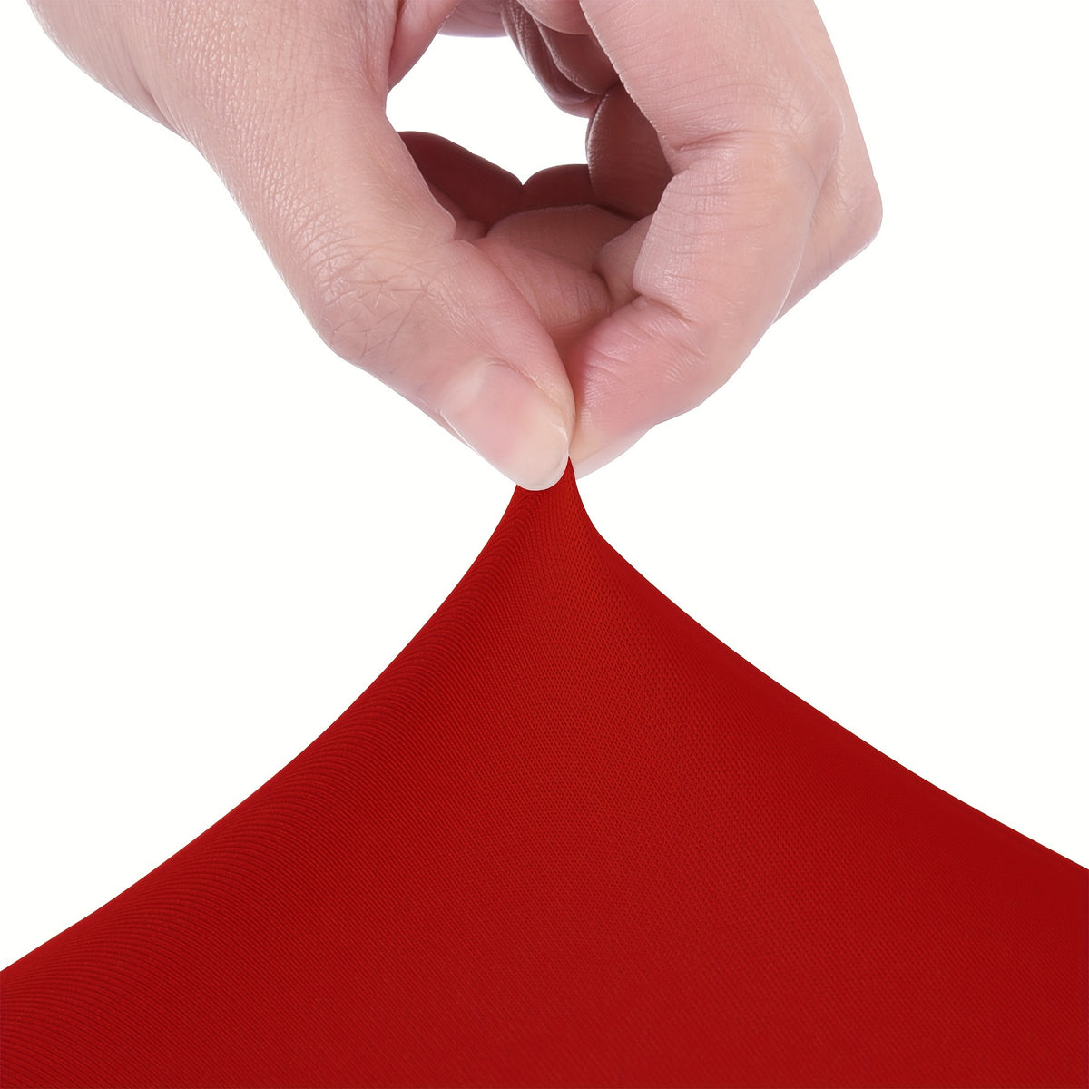 Elastic Polyester Table Cover with Wave Fold Skirt Styling, 4ft or 6ft Table Size Labels in Five Colors for Wedding Buffets, Birthday Parties and Banquet Displays